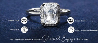 Best Gemstone Alternatives for Diamond Engagement Ring: 