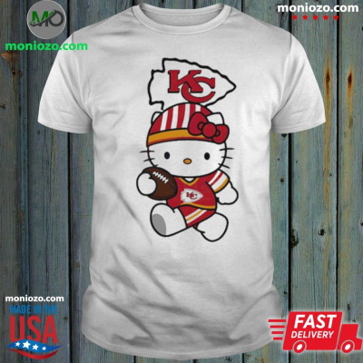 Official Hello Kitty Kansas City Chiefs Football shirt: 