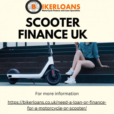 Scooter finance uk: 