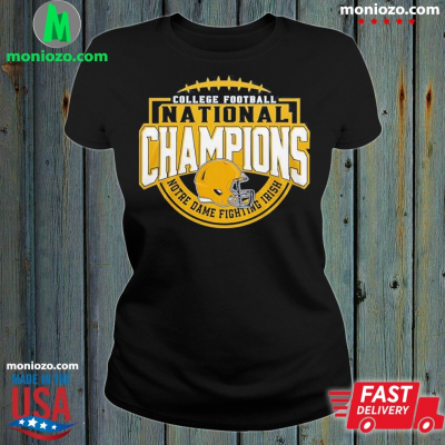 Official College Football Notre Dame 2025 National Champions Shirt: 