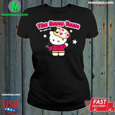 Official The Home Team Hello Kitty And Stare T-shirt: 