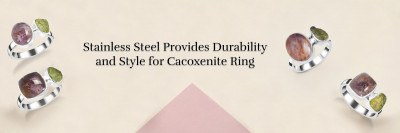 Best Metal Tones to Pair with Your Cacoxenite Rings: 