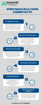 Optimize Finances with Accounting Assignment Help Tips: 