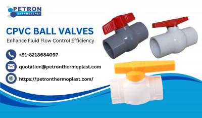 CPVC Ball Valves - Enhance Fluid Flow Control Efficiency: 