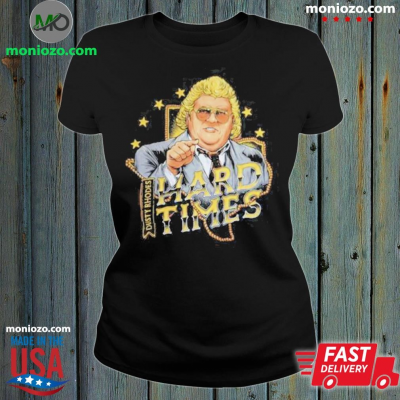 Official Wrestler Dusty Rhodes Hard Times Unisex T-Shirt: 