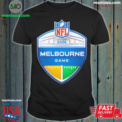 Original Nfl 2026 Melbourne Game Logo T-shirt: 