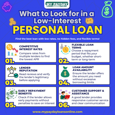 Find the Best Low-Interest Personal Loans Online: 