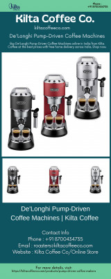 De'Longhi Pump-Driven Coffee Machines: 