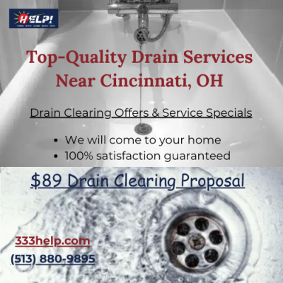 Do You Need Cincinnati Drain Clearing? Obtain Quick Service Right Now!: 