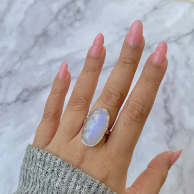 Ethereal Elegance: Moonstone Rings for Every Occasion: 
