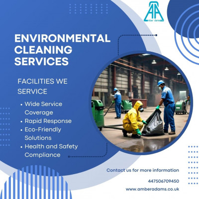 Choose Amber Adams for Eco-Friendly Environmental Cleaning UK: 
