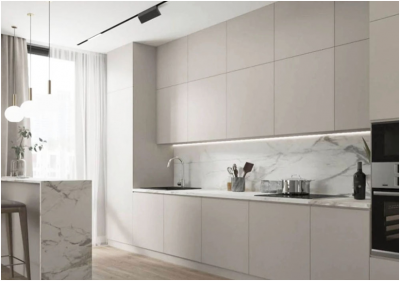 10 Stunning Backsplash Ideas for Cream Kitchen Cabinets: 