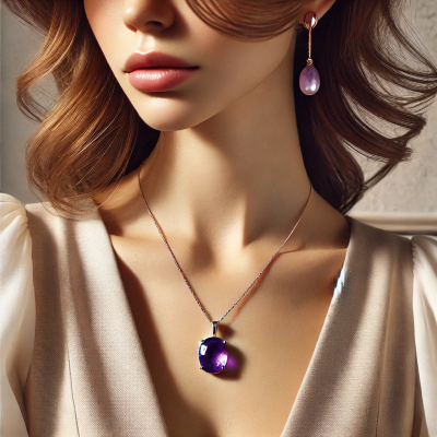 Amethyst Necklaces: A Symbol of Elegance and Spiritual Power: 
