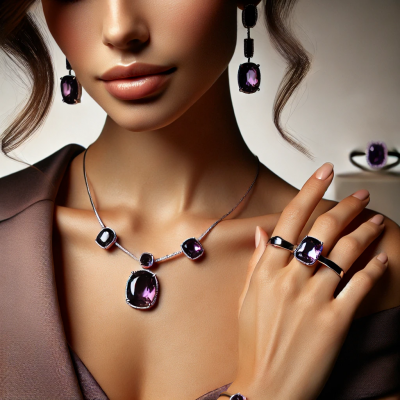 Amethyst Jewelry: Elegance with a Touch of Spiritual Power: 