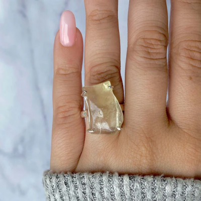 Libyan Desert Glass Rings: Ancient Beauty in Every Piece: 