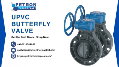 Get the Best Deals on UPVC Butterfly Valve – Shop Now!: 