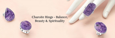 Purple Perfection: Unique Charoite Rings for Every Style: 