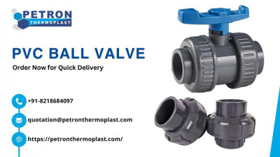 Leak Proof PVC Ball Valve – Order Now for Quick Delivery: 