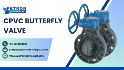 CPVC Butterfly Valve - Upgrade Your Piping System: 