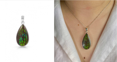 Ammolite Jewelry | 925 Sterling Silver Ammolite Jewelry Online: 