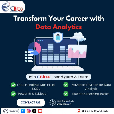 Best Data Analyst Course in Chandigarh | CBitss Technologies: 