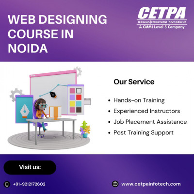 Web Designing Course in Noida: Master UI/UX & Modern Web Design: 