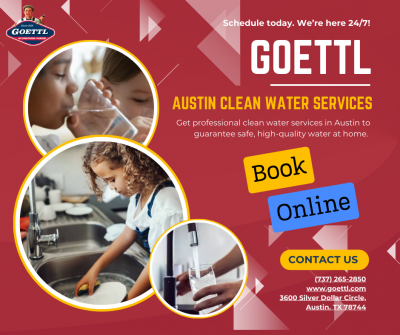 Pure & Clean Water Services in Austin for Your Home: 