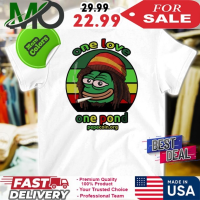 Official One Love One Pond Website T-shirt: 