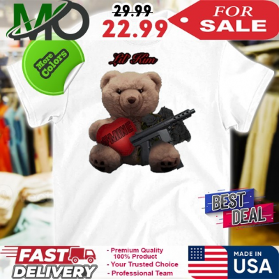 Official 2025 Lil Kim Mine Teddy With Gun t-shirt: 