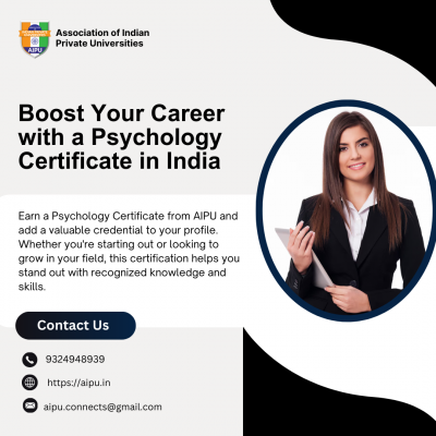 Boost Your Career with a Psychology Certificate in India!: 