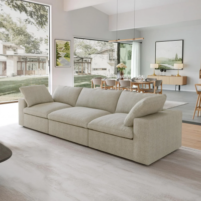 Experience Effortless Assembly with Sofatica® 3 Seater Sofas: 
