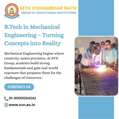 Top Engineering Colleges in Uttar Pradesh  - SVN: 