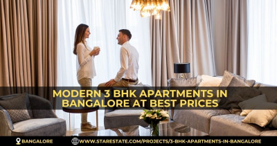 Stylish 3 BHK Apartments In Bangalore For Modern Living: 