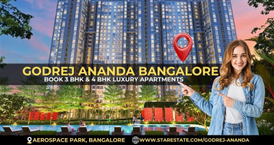 Godrej Ananda Bangalore – New Launch 2/3 BHK Apartments: 