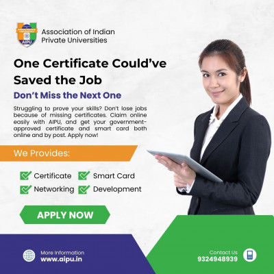 Unlock Your Future with AIPU – Trusted Online Certificate Provider: 