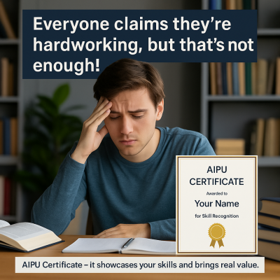 Your Hard Work Deserves to Be Seen — Show It with a Certificate!: 