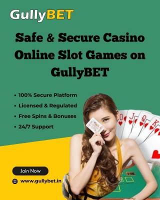 Safe & Secure Casino Online Slot Games on GullyBET: 