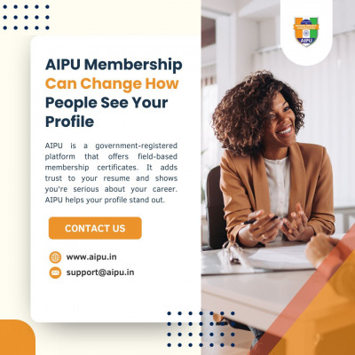 AIPU Membership – One Certificate, Big Career Change!: 
