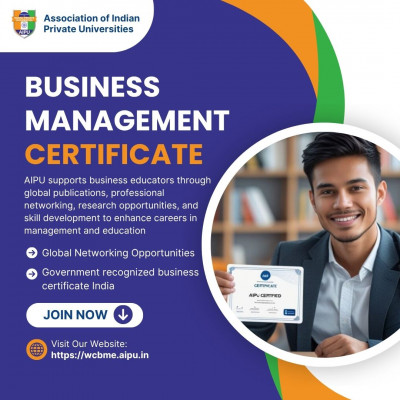 Get Your Government Recognized Business Management Certificate Today: 