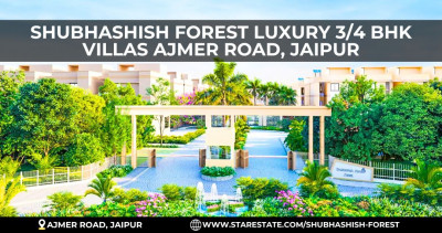 Luxury Villas For Sale At Shubhashish Forest Jaipur: 