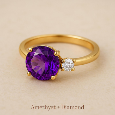 How to Rock Your Amethyst Jewelry with Other Gemstones: 