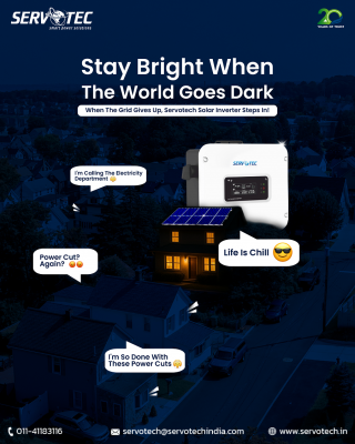 Servotech On-grid Solar Inverter: 