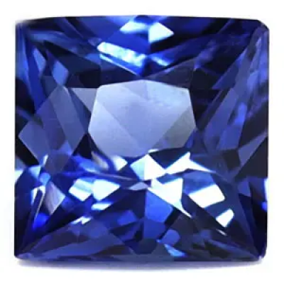 0.65 cts. Sapphire Square-AAAA Quality: 
