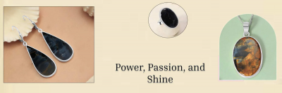 Pietersite stone is good for your energy and can help you see more clearly.: 