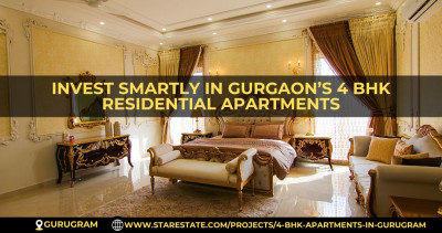 Buy Lavish 4 BHK Apartments At Top Gurgaon Locations: 
