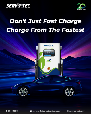 Servotech Fast EV Charger – Power Up with India’s Fastest Charging Solution: 
