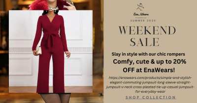 weekend sales: 