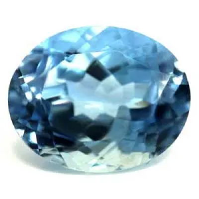 2.67 cts. Oval Shape Aquamarine Stone: 
