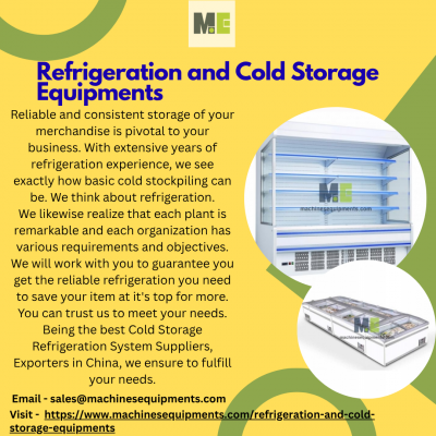 Refrigeration and Cold Storage Equipments Manufacturers: 