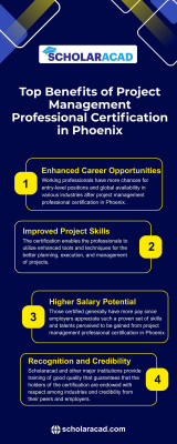 Top Benefits of Project Management Professional Certification in Phoenix: 